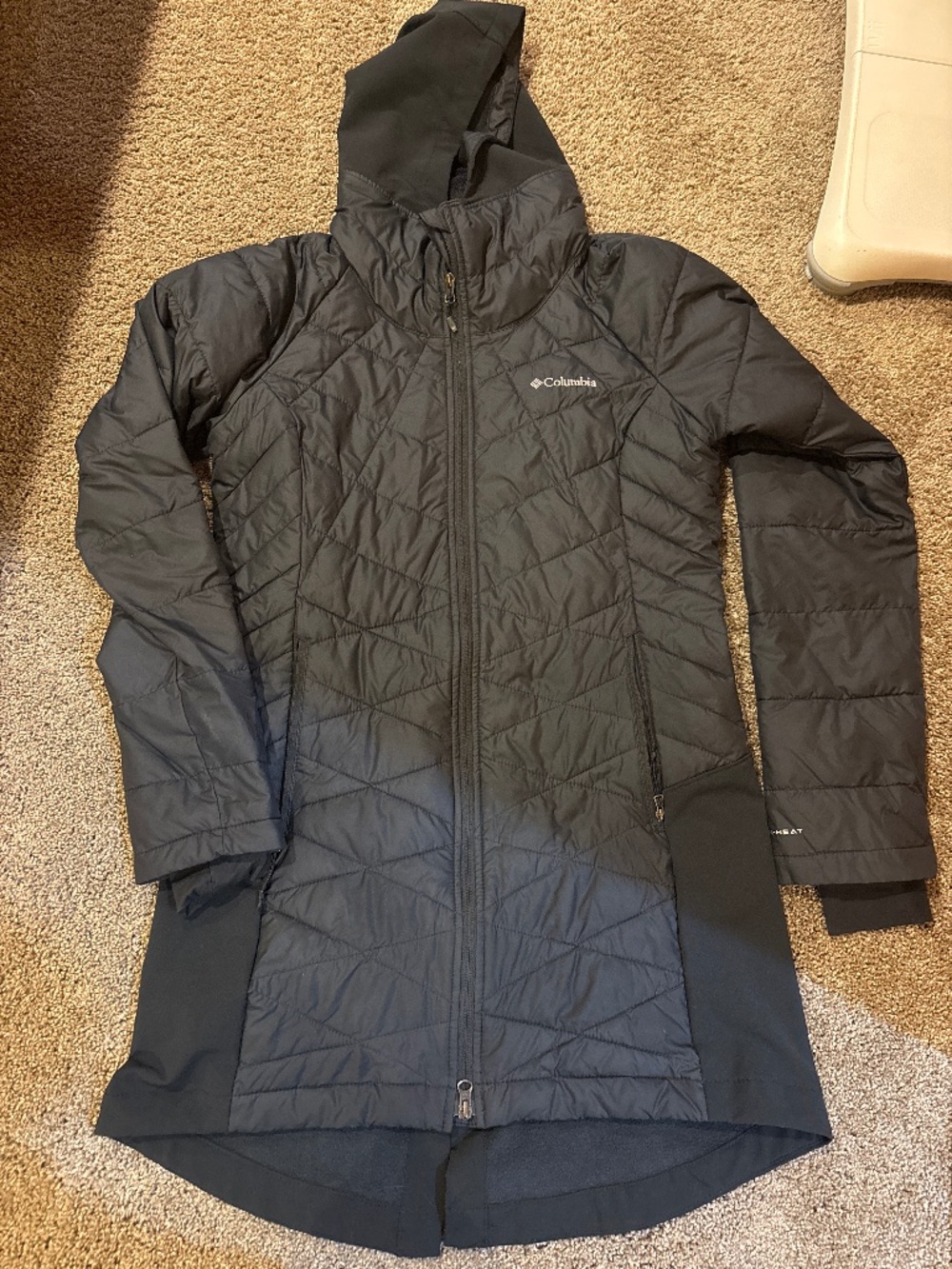Columbia Women’s Heavenly Hybrid Jacket, Black, Size M